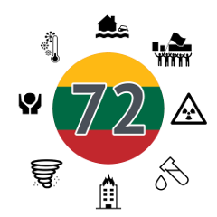 Lietuvos pasirengimas ekstremalioms situacijoms logotipas
